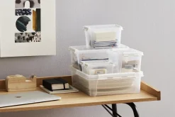 Förvaringslåda SmartStore Classic 7,5L Transp 400x300x110mm