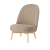 Fåtölj inoff Friend Lounge Träben Beige/Ask