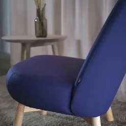 Fåtölj inoff Friend Lounge Träben Beige/Ask