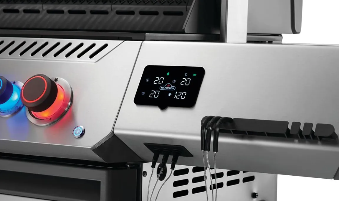 Gasolgrill Napoleon Prestige 500 Connected 6 Brännare Rostfri