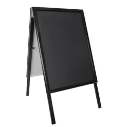 Gatuställ Alu-Line A-Bock Griffel Svart 50x100cm