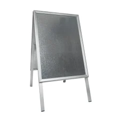 Gatuställ Alu-Line A-Bock Silver 50x70cm
