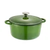 Gjutjärnsgryta Dorre Gretl Grön Ø24cm 4L