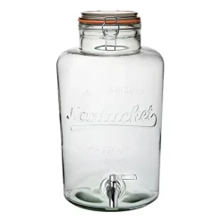 Glasbehållare med kran 8,5 liter