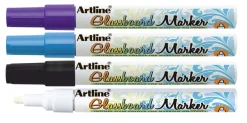 Glasboardmarker Artline EPG-4 Lila/Blå/Svart/Vit