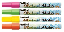 Glasboardmarker Artline EPG-4 Rosa/Grön/Gul/Orange
