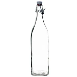 Glasflaska med patentkork 1 L