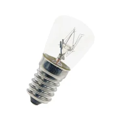 Glödlampa Osram E14 15W 230V Klar Ugn