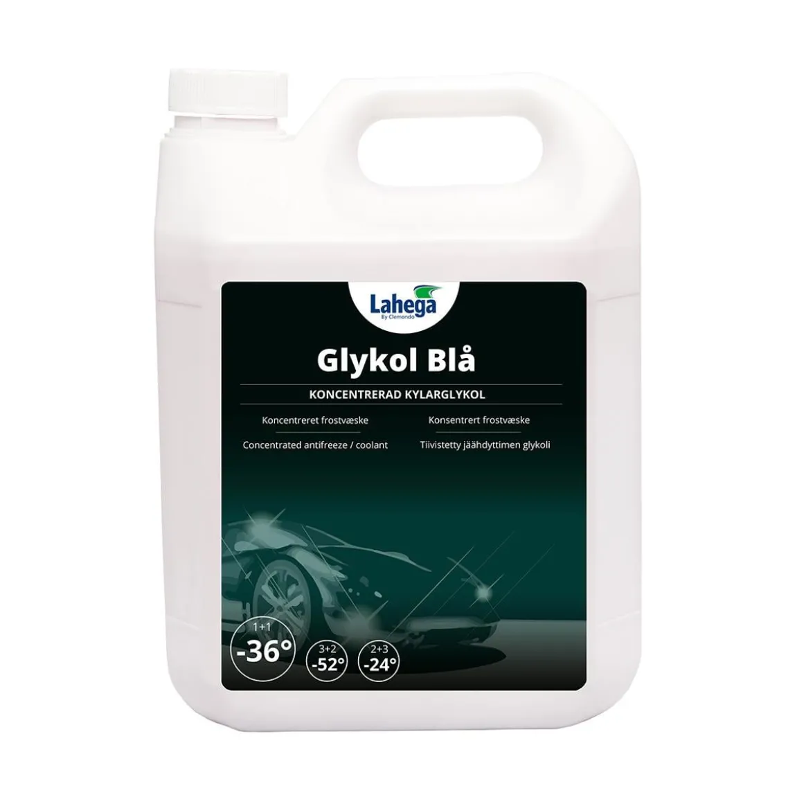 Glykol Lahega Koncetrerad Blå 4L