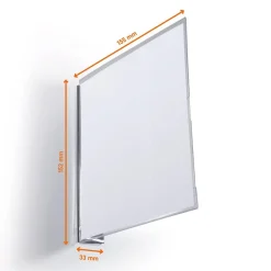 Gångskylt Durable Pallställ Magnetisk Transparent 149x149mm