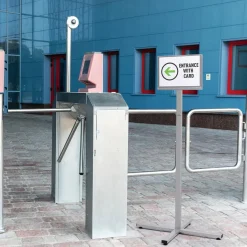 Golvskylt Durable INFO STAND Utomhus A4 Antracitgrå
