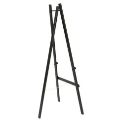 Golvstaffli Securit För Griffeltavla Svart 165x60x63cm