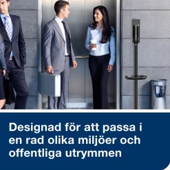 Golvstativ Tork Utan Dispenser Rund Stolpe