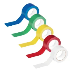 Golvtejp Durable Duraline Basic Borttagbar Vit 50mm x 33m