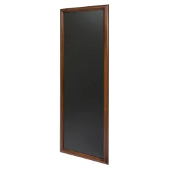 Griffeltavla Securit Avlång För Vägg Mörkbrun 46x140cm Skrivyta