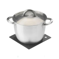 Grytlapp Silikon Röd/Grå 177x177mm