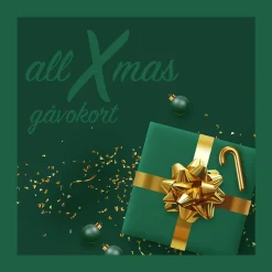 Gåvokort allXmas Grön 3 Gåvor