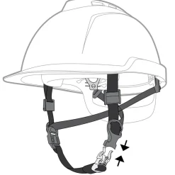 Hakband MSA V-Gard 4-punkts
