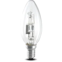 Halogenlampa Leuci E14 18W(24W) Klar Kron Dimbar