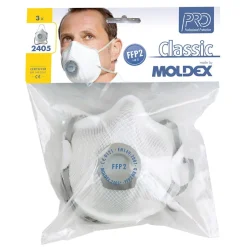 Halvmask Moldex Filtrerande m ventil FFP2