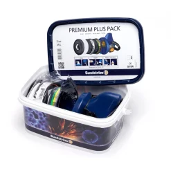 Halvmask Sundström Premius Plus Pack