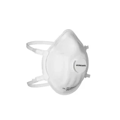 Halvmask Worksafe Filtreranse m ventil FFP3 NR D V