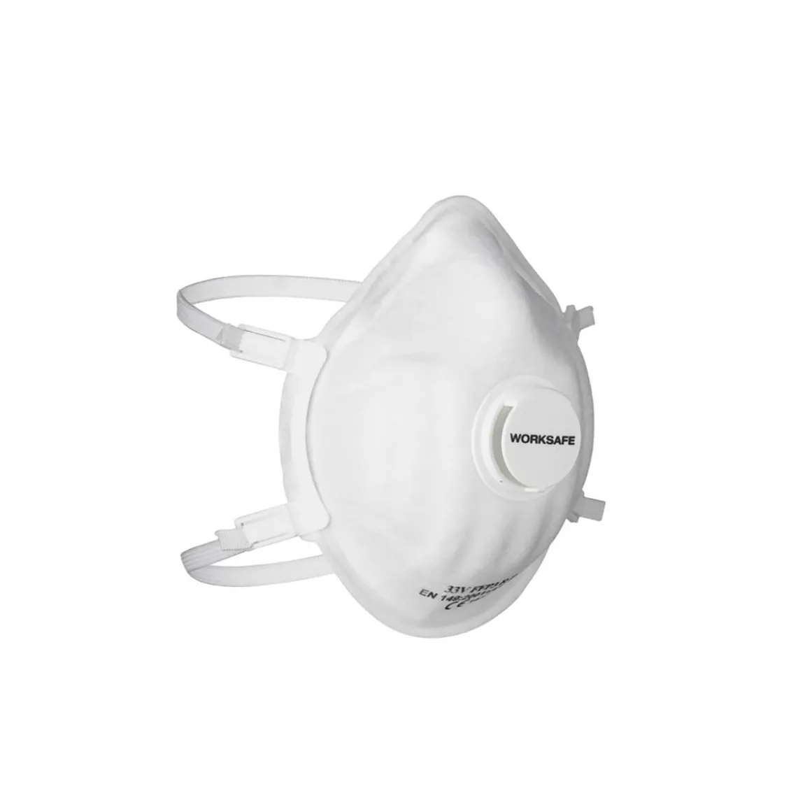 Halvmask Worksafe Filtreranse m ventil FFP3 NR D V