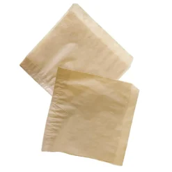 Hamburgerficka Greaseproof Brun 155x165mm