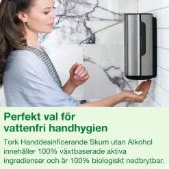 Handdesinfektion Tork S4 Skum Utan Alkohol 1L