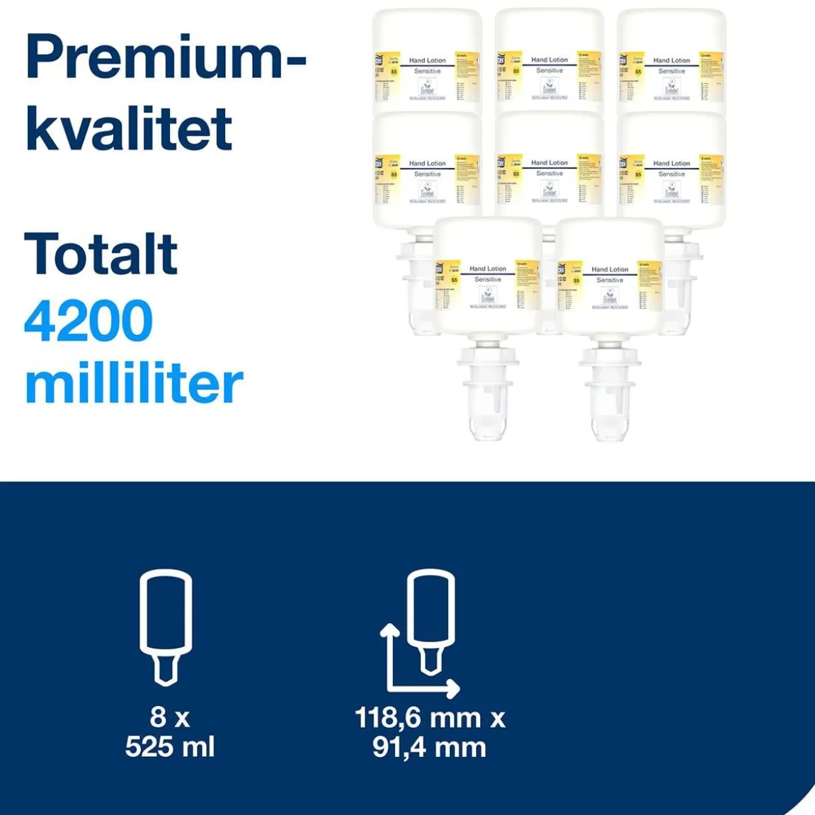 Handkräm Tork S5 Premium Parfymfri Mini