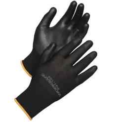 Handske Worksafe P31-104 PU-doppad svart 7
