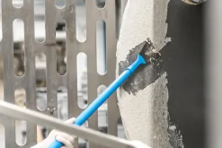 Handskrapa Vikan Gängat Handtag Flexibel Blå 100mm