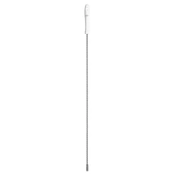 Handtag Vikan flexibelt Rostfritt Stål Ø5mm Vit 75cm