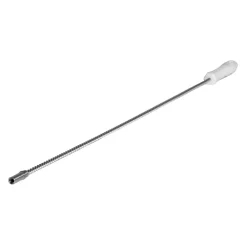 Handtag Vikan flexibelt Rostfritt Stål Ø5mm Vit 75cm