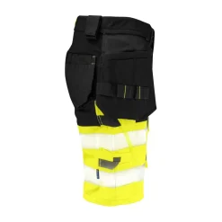 Hantverksshorts Projob 6580 Klass 1 Varselgul/Svart C44