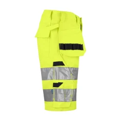 Hantverksshorts Projob 6535 Varselgul/Svart C42