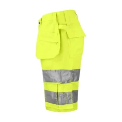 Hantverksshorts Projob 6535 Varselgul/Svart C42