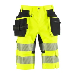 Hantverksshorts Worksafe 5710815 Varselgul/Svart C50