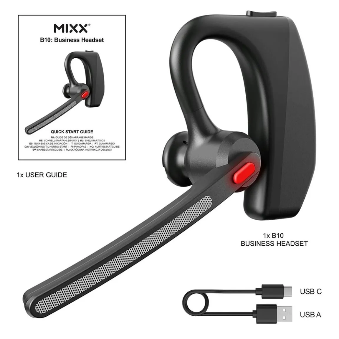 Headset Mixx Mono B10