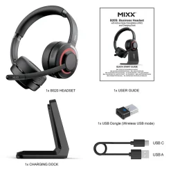 Headset Mixx Stereo B20s Trådlös UC Teams