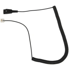 Headsetsladd Jabra Standard spiral 2m