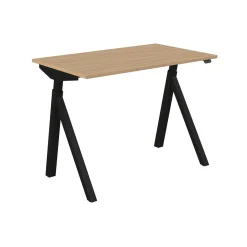 Höj-& Sänkbart skrivbord Lanab El Ek/Svart 1000x600mm