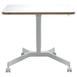 Höj- Sänkbart Skrivbord Leitz Manuellt Vit 80x60cm