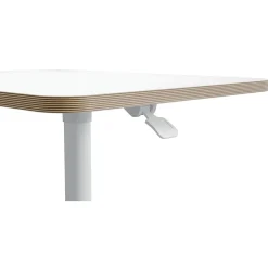 Höj- Sänkbart Skrivbord Leitz Manuellt Vit 80x60cm