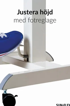 Höj- Sänkbart Skrivbord Sun-Flex Easydesk Pro vit 600x520 mm