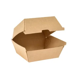 Hämtbox Duni Kartong Small Brun 105x105x80mm 500ml
