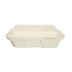 Hämtbox Träfiber 1-fack Vit 245x245x75mm