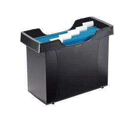 Hängmappsställ Leitz Plus Svart