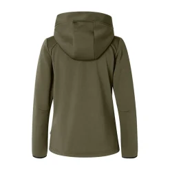 Hoodtröja Texstar WJ56 Dam Grit Zip Grön XS