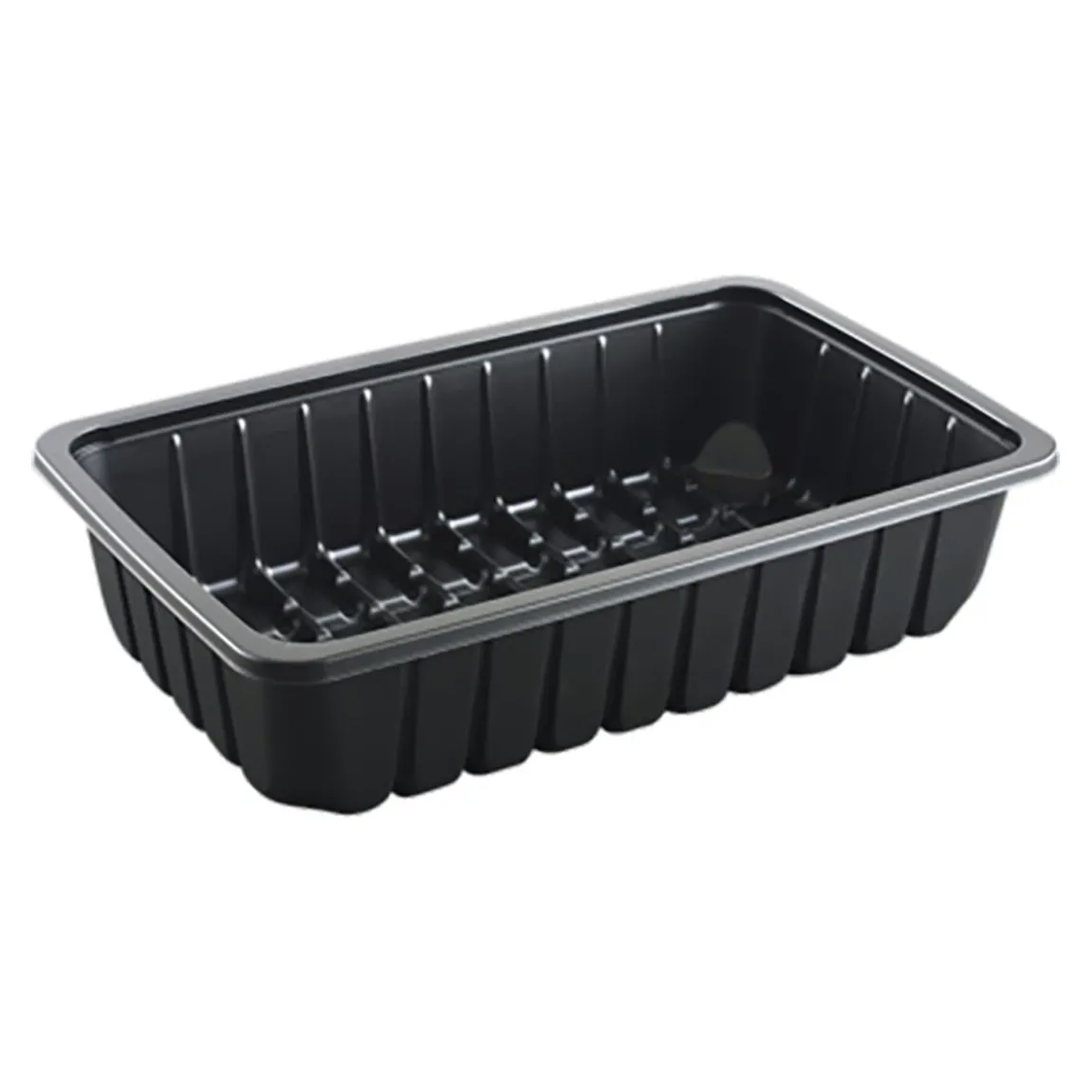 Hårdplasttråg PP Svart 260x161x61mm